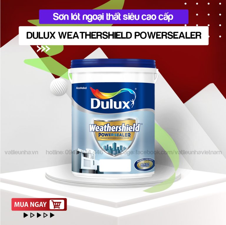 Sơn Lót Ngoại Thất Siêu Cao Cấp Dulux Weathershield Protection